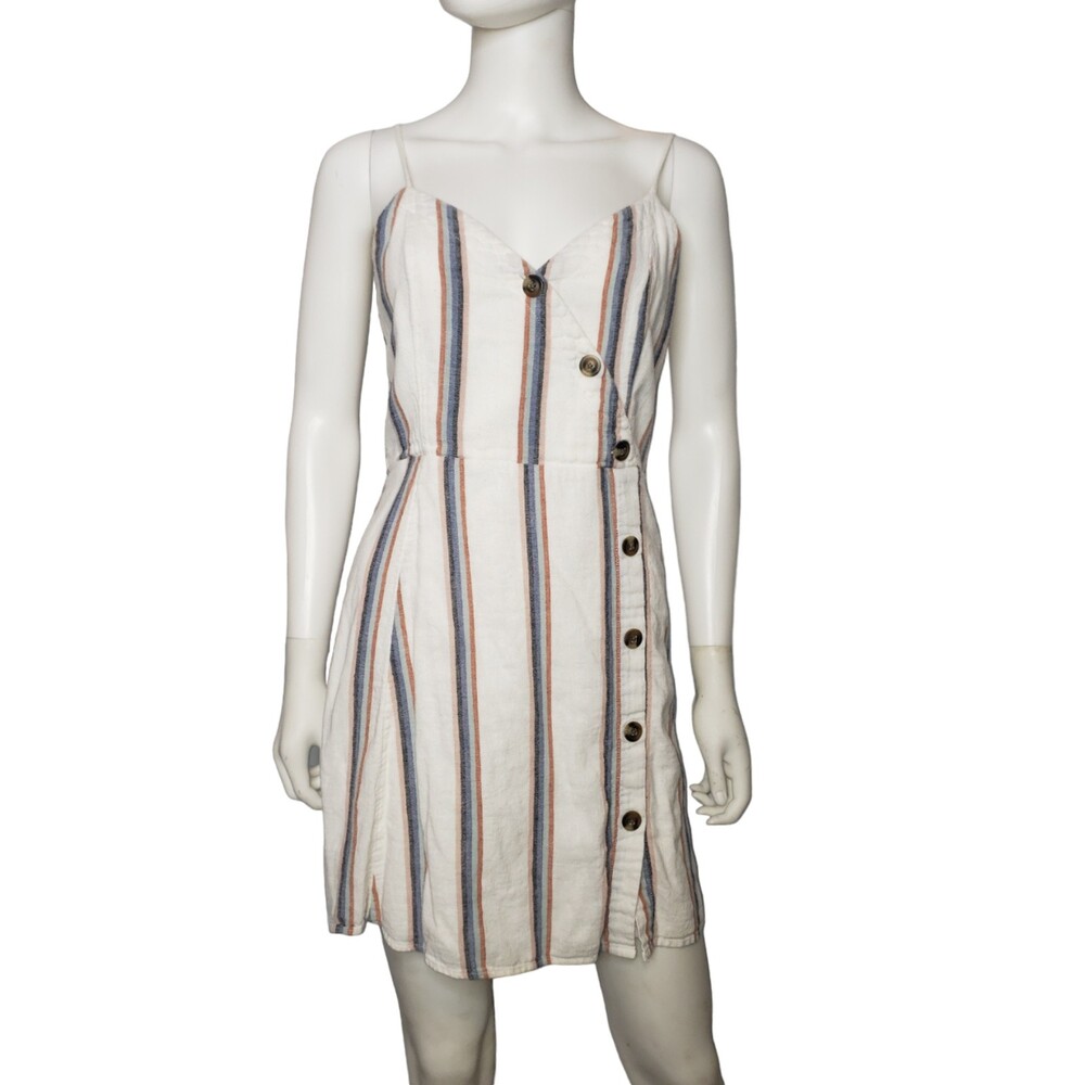 American Eagle Outfitters Linen Blend Sun Dress Size Medium